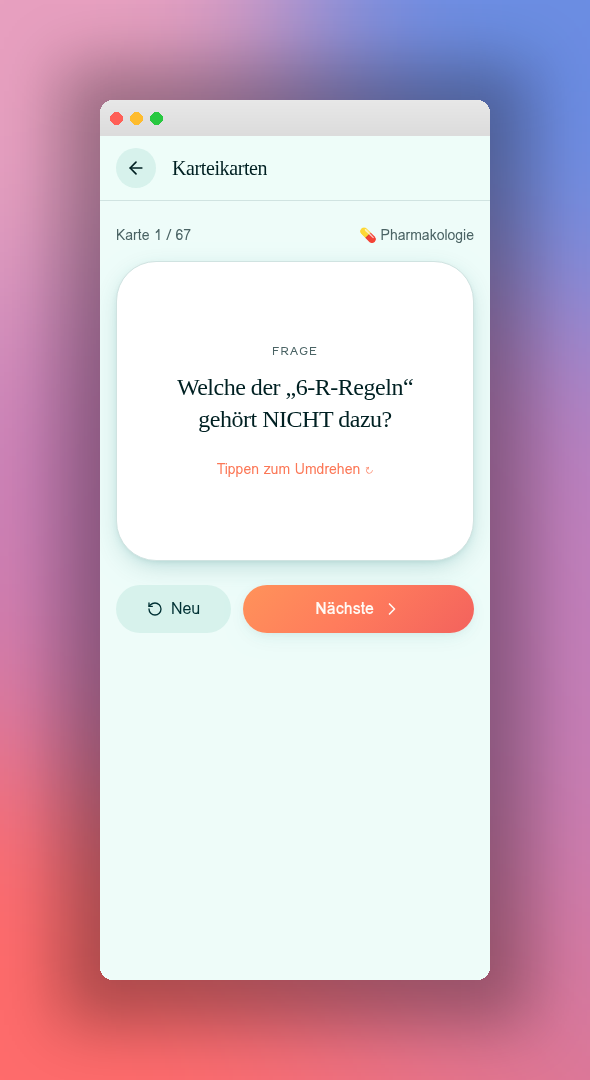 LernApp – Fachgespräch-Training