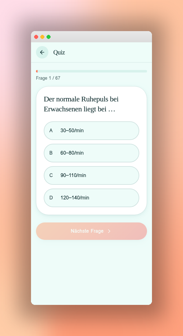 LernApp – Fehleranalyse